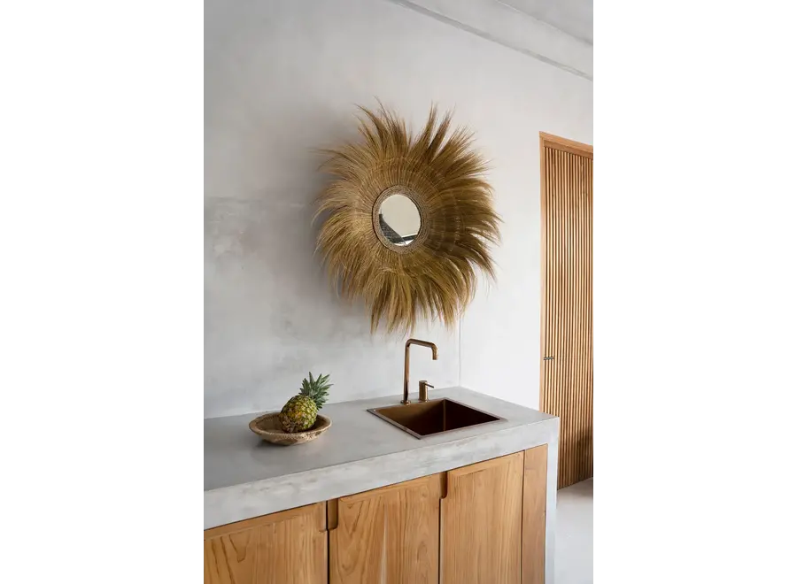 Cabo de Gata Drama Mirror - Dried Grass Mirror