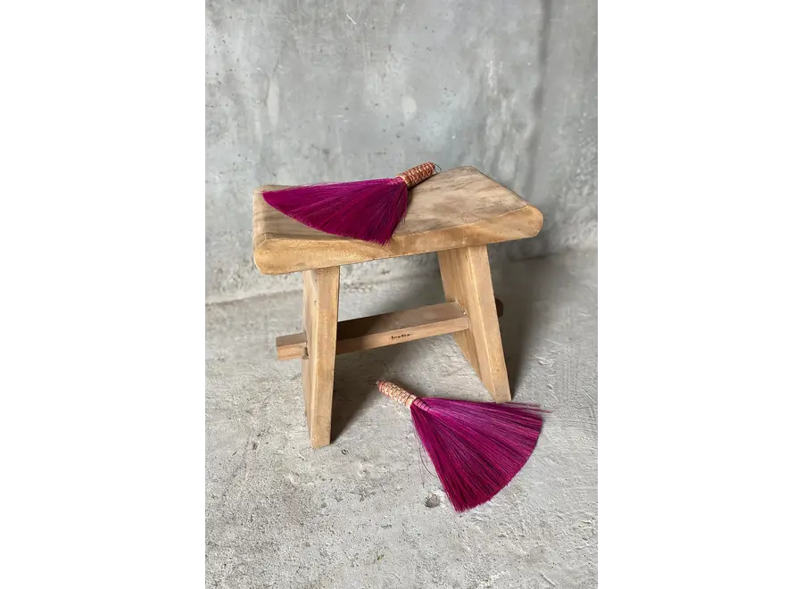 Cazorla Boho Hand Sweeper - Grass Broom