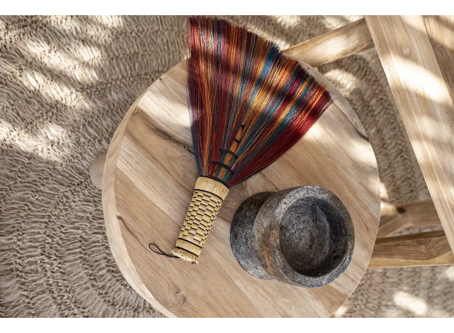 Mallorca Bohemian Hand Sweeper - Grass Broom