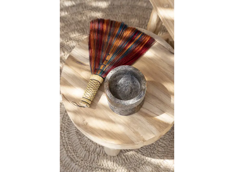 Mallorca Bohemian Hand Sweeper - Grass Broom