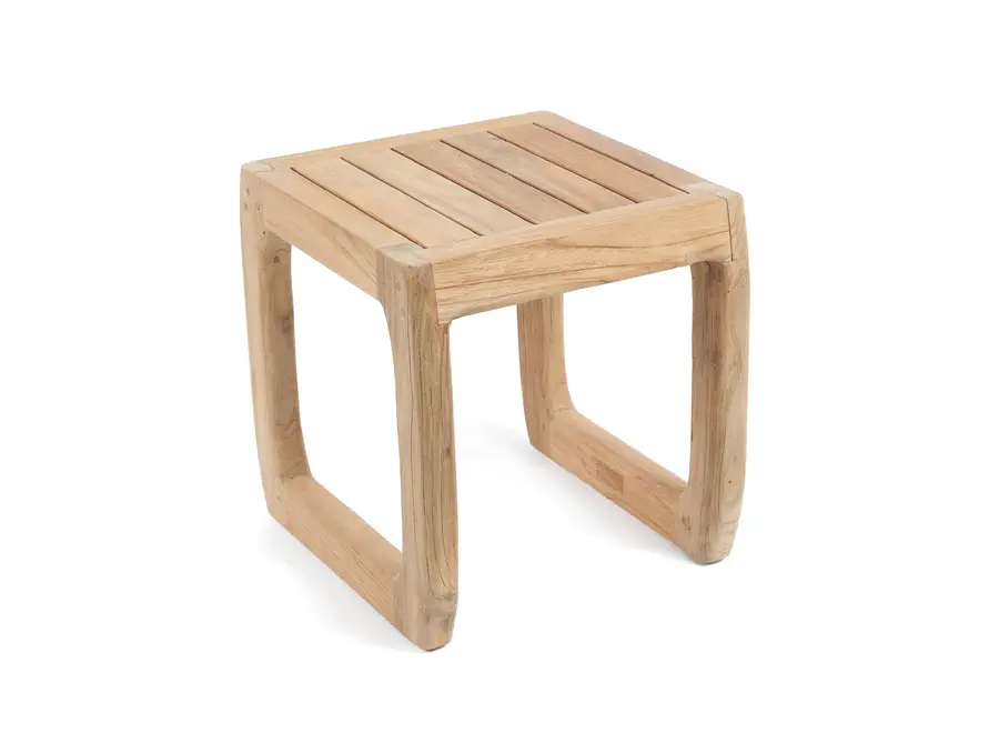 Symi Teak Stool - Reclaimed Teak Stool