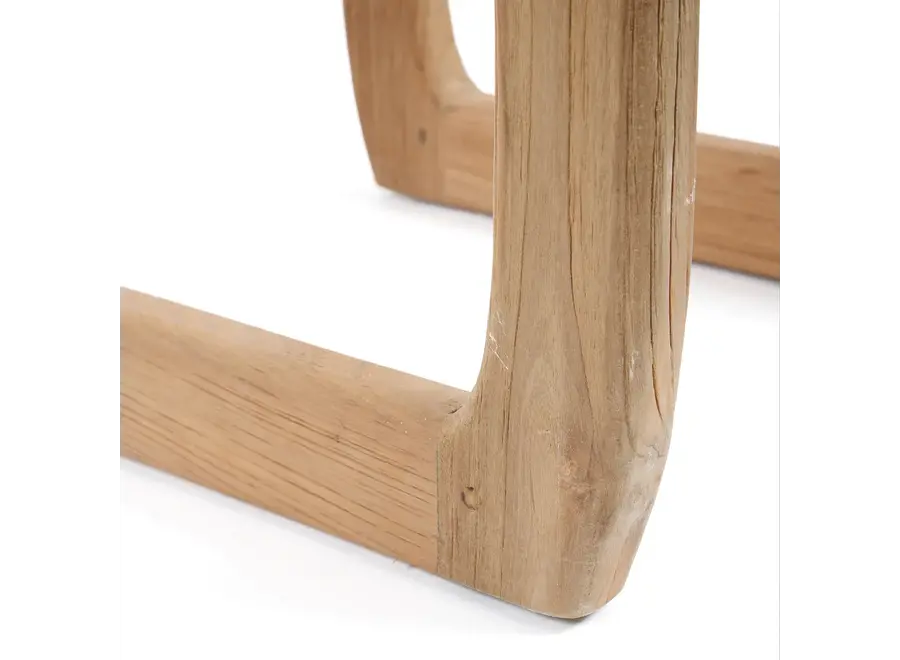 Symi Teak Stool - Reclaimed Teak Stool