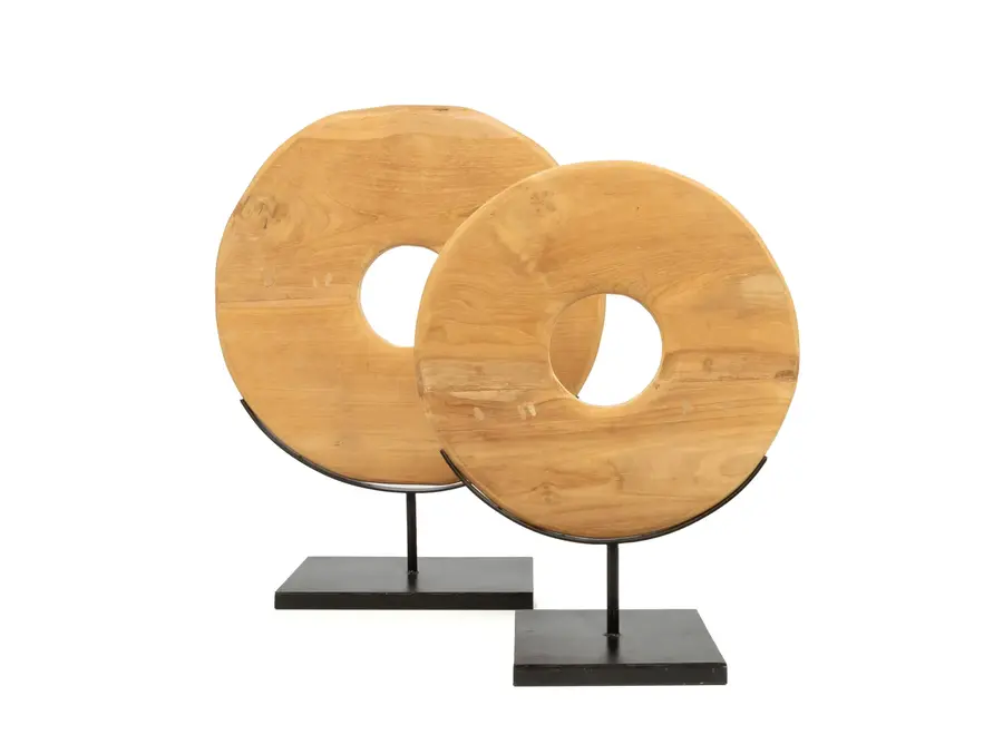 Alhambra Grace Display - Teakwood Circle Stand