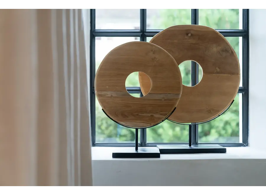 Alhambra Grace Display - Teakwood Circle Stand