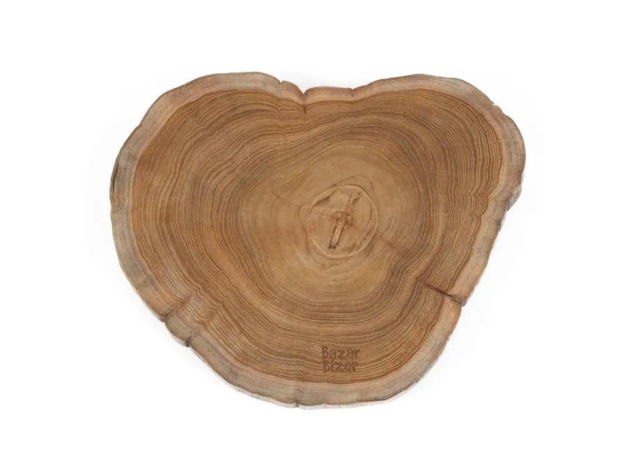 Taj Mahal Elegance Platter - Teak Root Platter