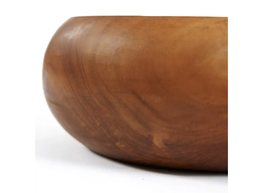 Adeje Artistry Fruit Bowl - Teak Root Centerpiece
