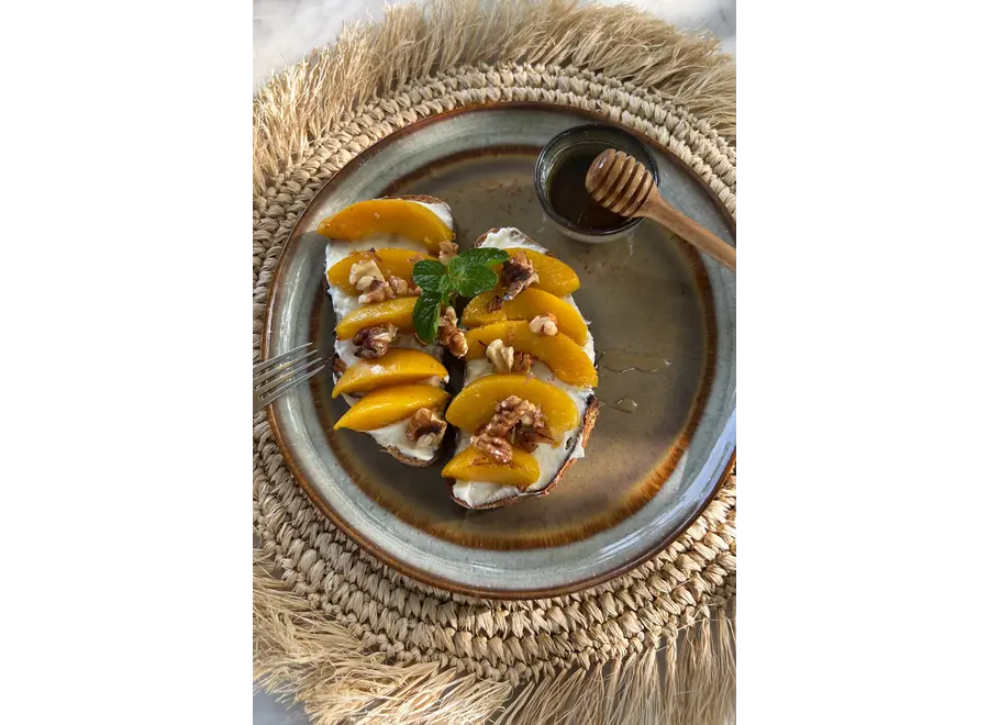 Ronda Deluxe Honey Dipper - Teak Root Honey Roller