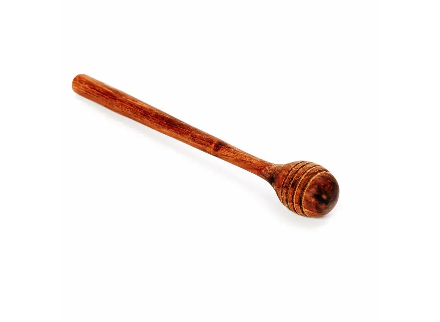 Ronda Deluxe Honey Dipper - Teak Root Honey Roller