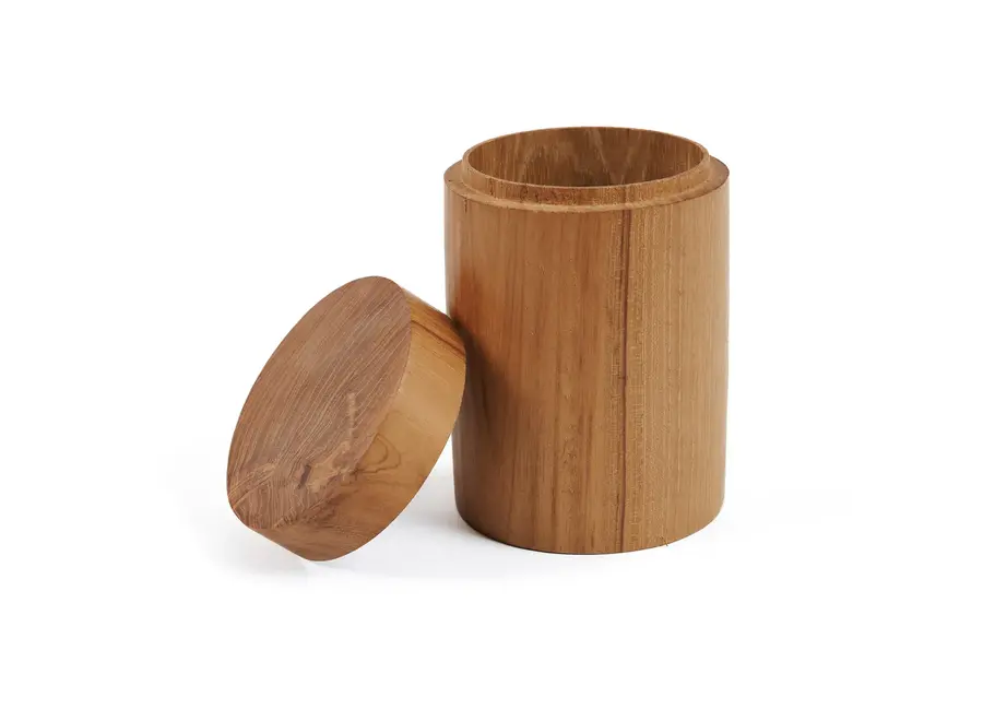 Alhambra Artisan Jar - Teak Root Container