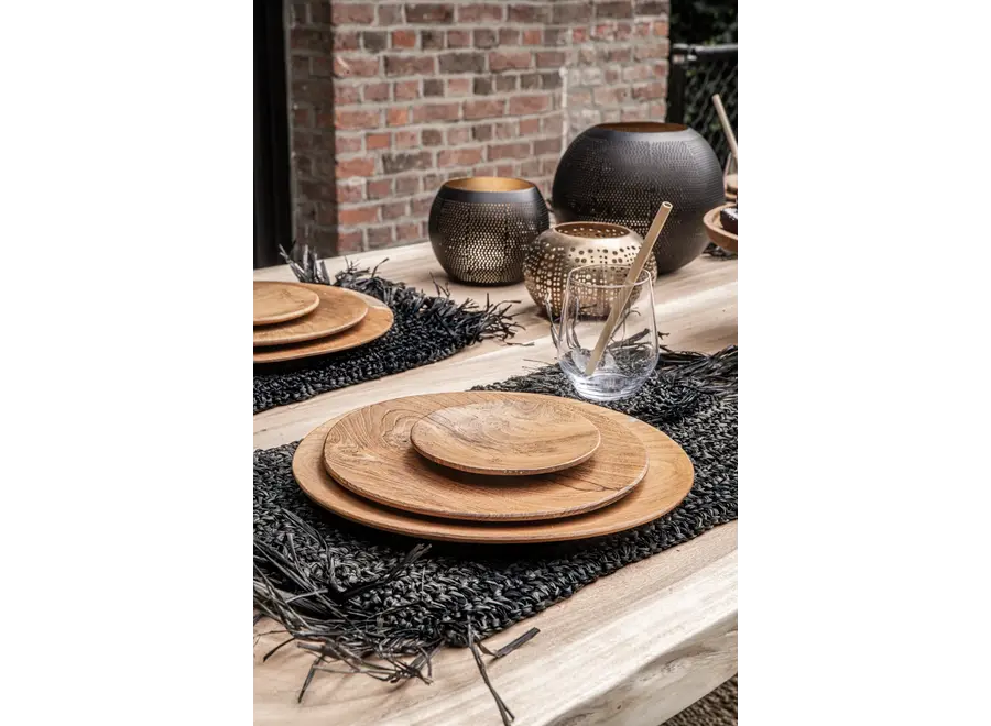 Albufera Versatile Teak - Wooden Serving Plate