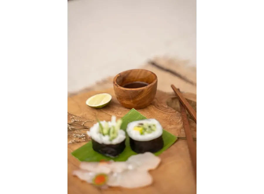 Ronda Rustic Salt Dish - Teak Root Salt Cup