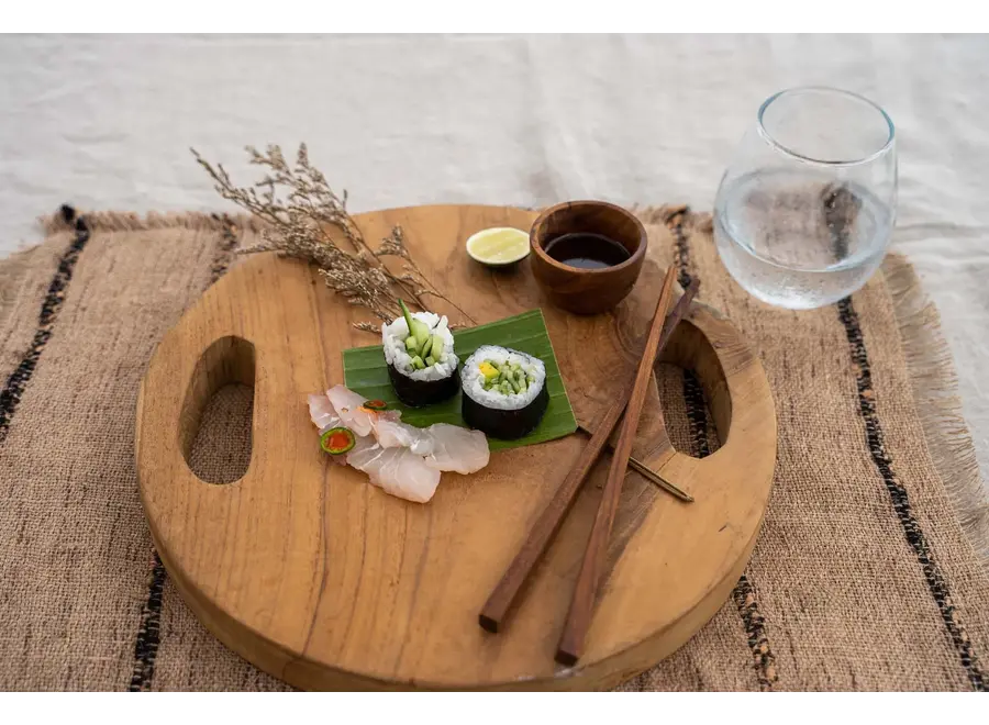 Ronda Rustic Salt Dish - Teak Root Salt Cup