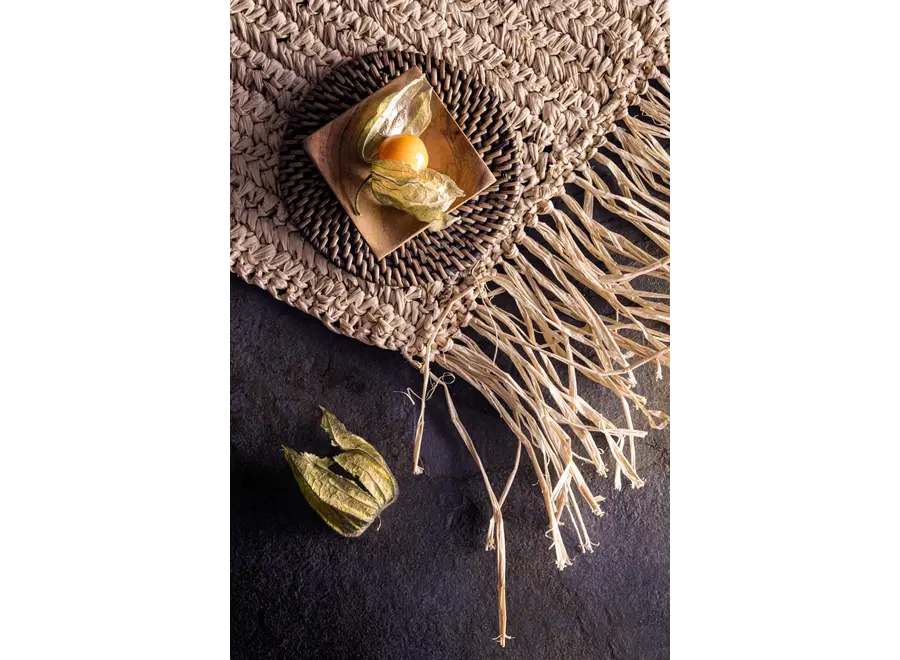 Ronda Rustic Charm Bowl - Teak Bowl