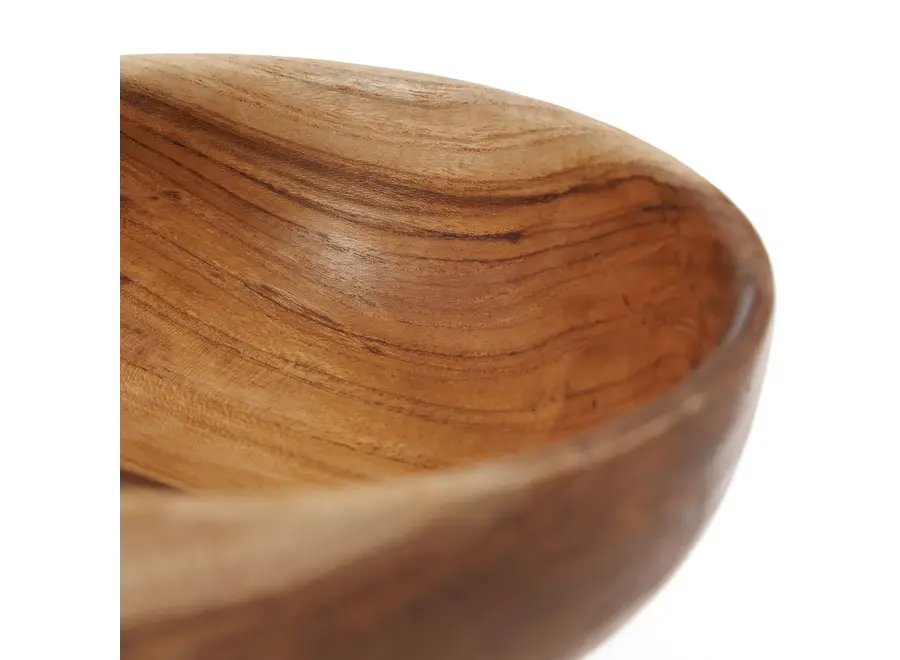 Tabernas Desert Elegance Snack Bowl - Teak Root Snack Bowl