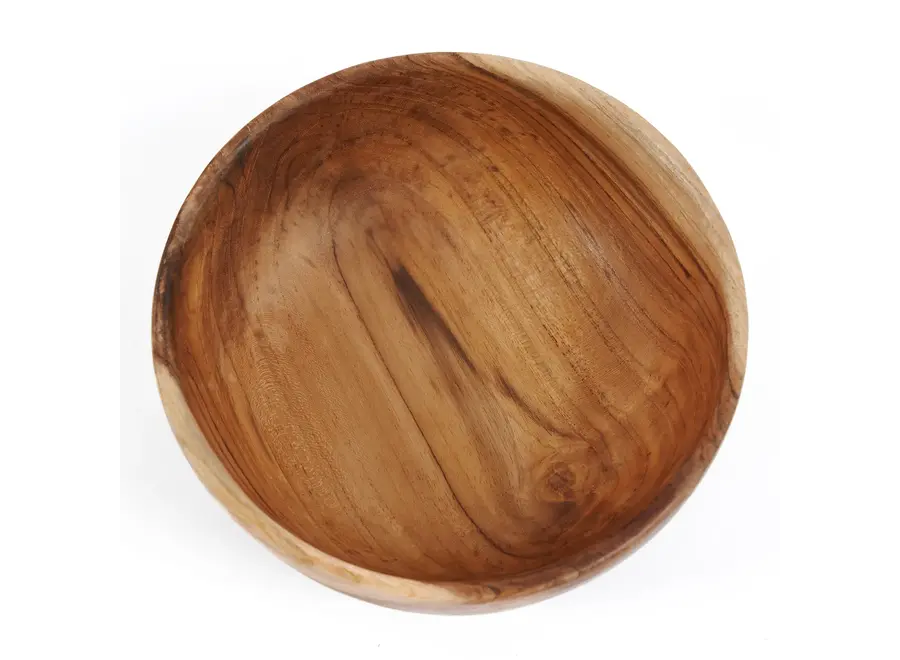 Tabernas Desert Elegance Snack Bowl - Teak Root Snack Bowl