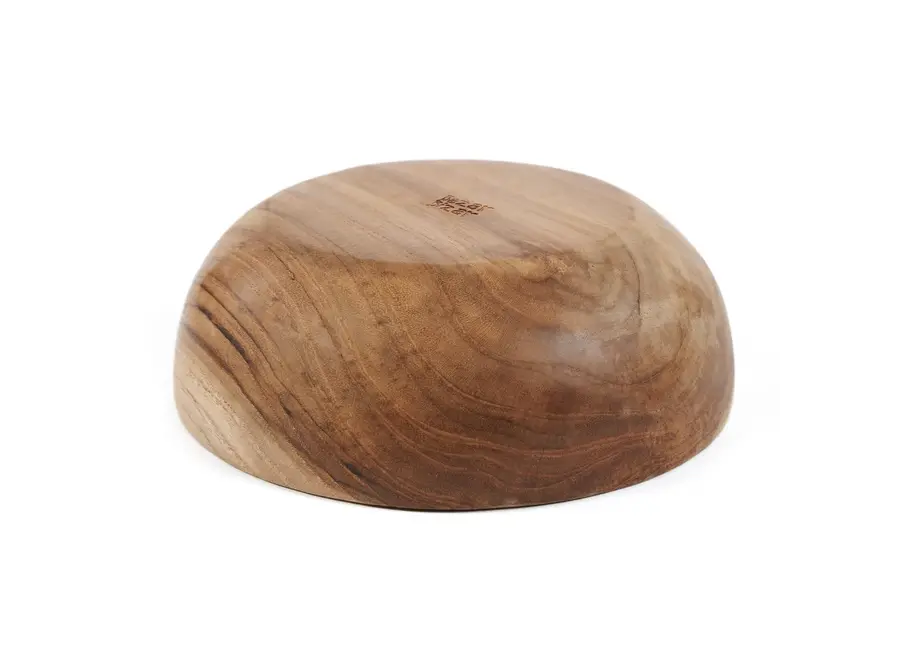 Tabernas Desert Elegance Snack Bowl - Teak Root Snack Bowl