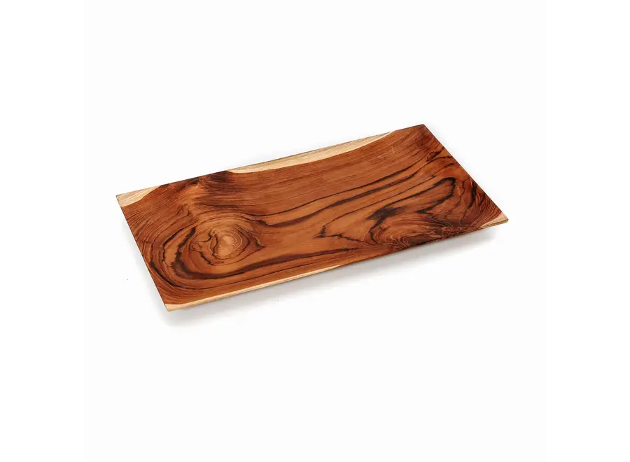 Cazorla Versatile Teak Tray - Wood Plate
