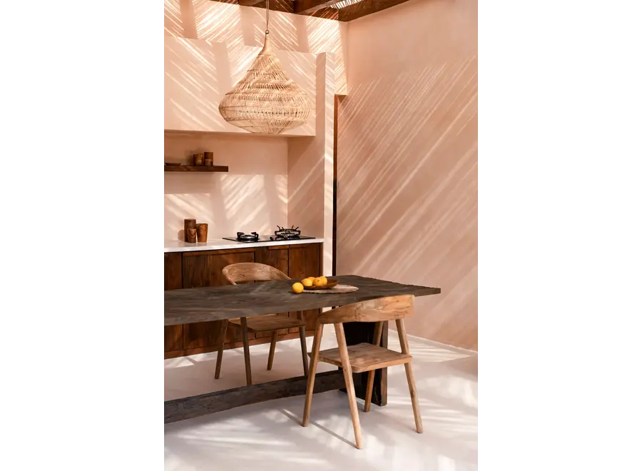 Zahara de la Sierra Elegant Dining Chair - Reclaimed Teak Dining Chair