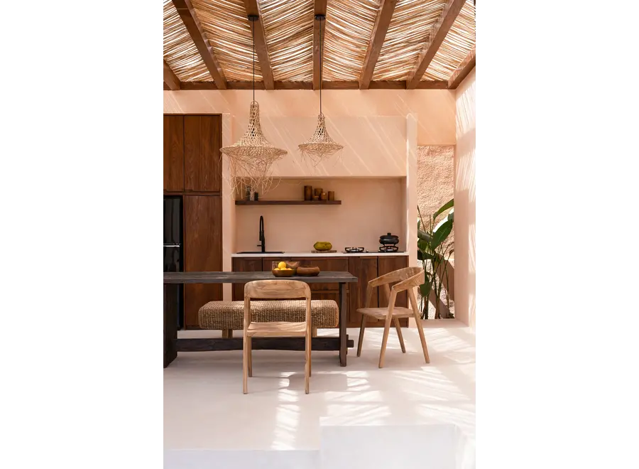 Zahara de la Sierra Elegant Dining Chair - Reclaimed Teak Dining Chair