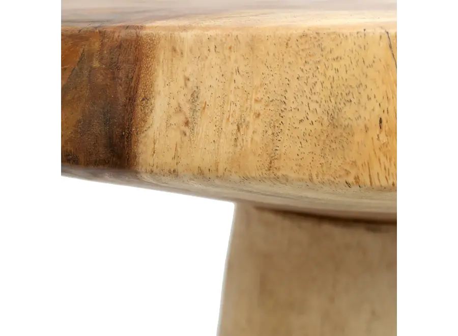 Las Médulas Characteristic Side Table - Munggur Wood Side Table