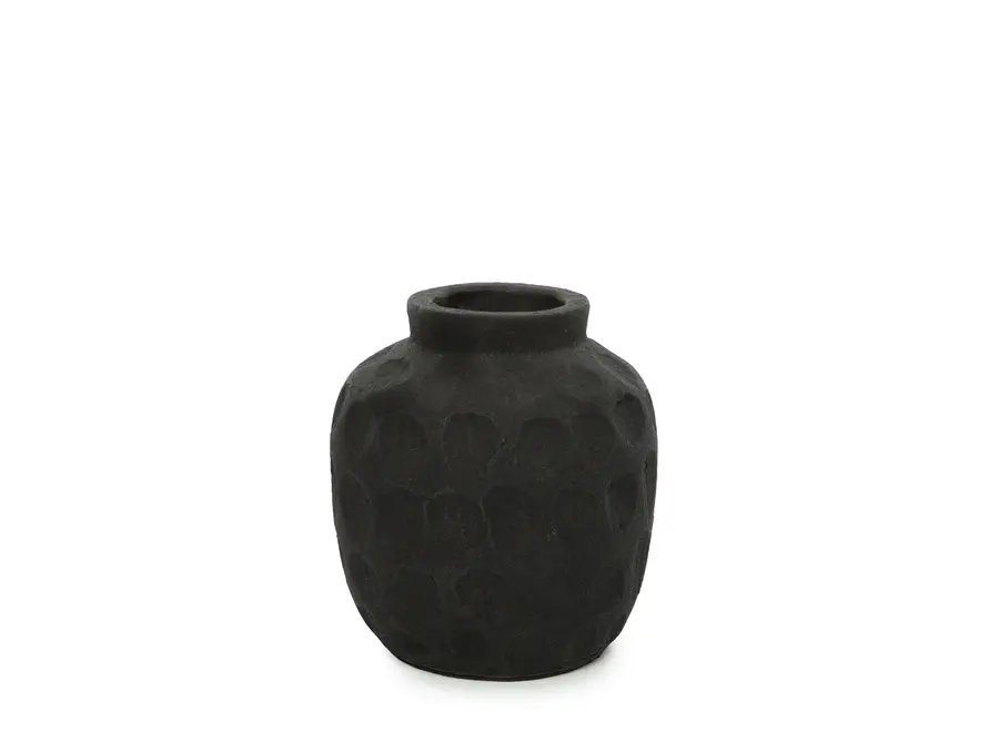 Calpe Terracotta Charmer - Ribbed Vase