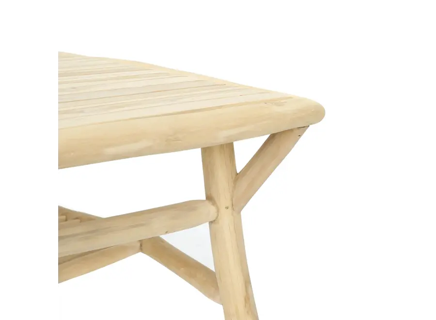 Mataro Wood Coffee Table - Natural Summer Vibe