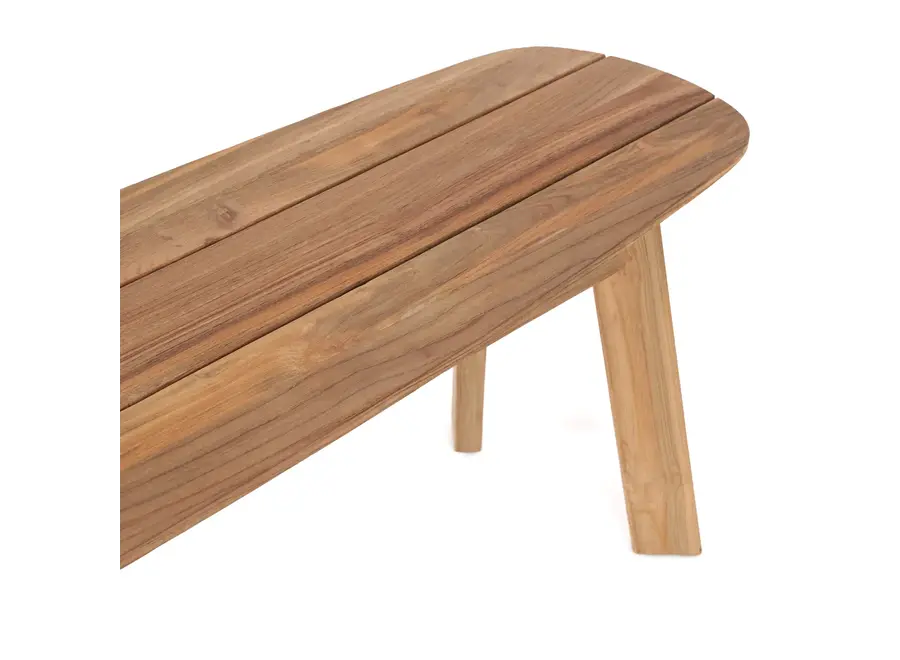 Zahara de la Sierra Round Bench - Teak Wood Bench