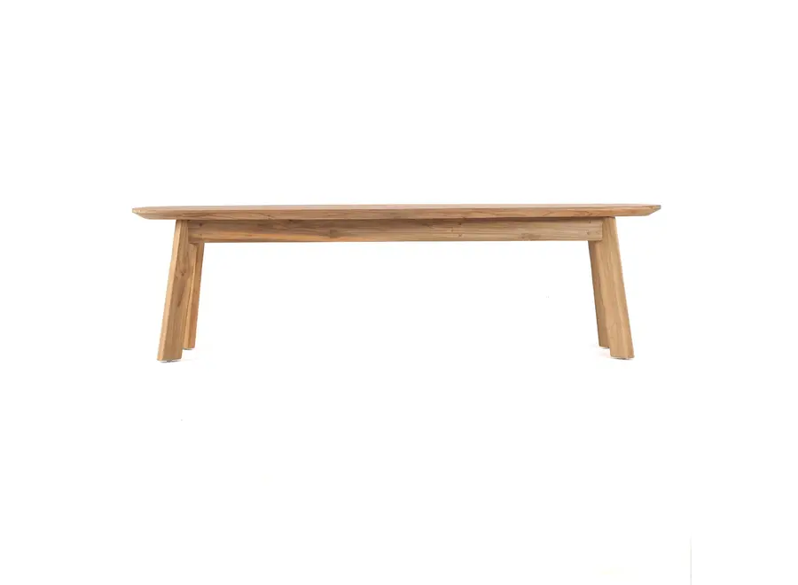 Zahara de la Sierra Round Bench - Teak Wood Bench