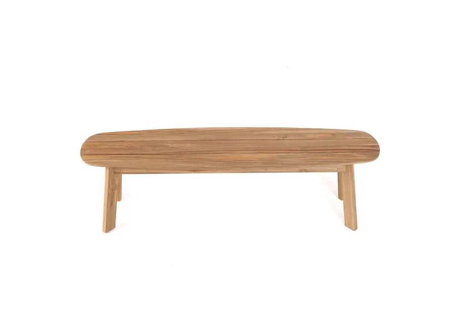 Zahara de la Sierra Round Bench - Teak Wood Bench