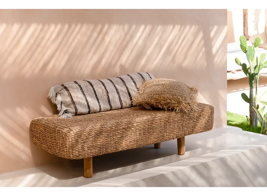 Cazorla Water Hyacinth Bench - Water Hyacinth Bench