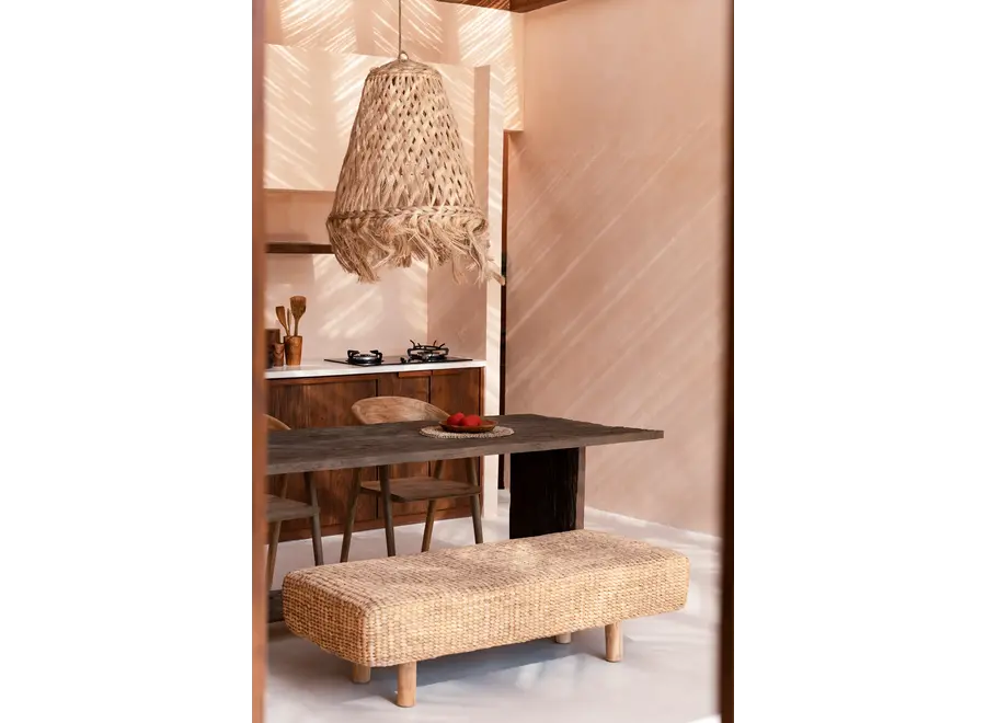 Cazorla Water Hyacinth Bench - Water Hyacinth Bench