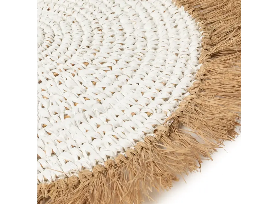 Formentera Tropic Placemat - Raffia & Hyacinth Tablemat