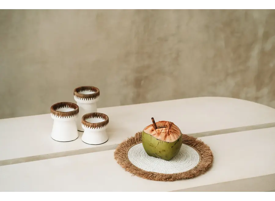 Formentera Tropic Placemat - Raffia & Hyacinth Tablemat