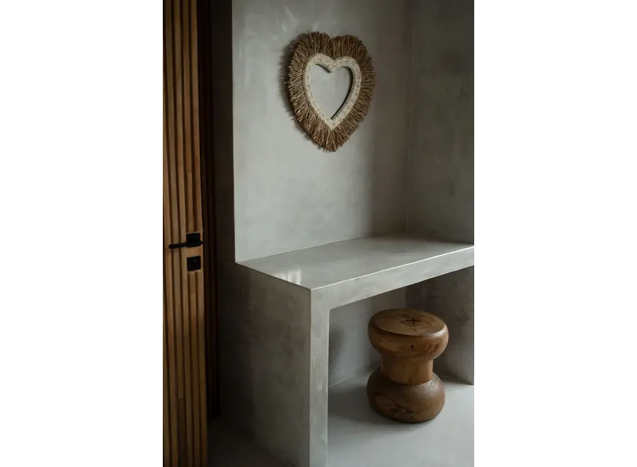 Wayra Suar Wood Stool - Suar Wood Stool