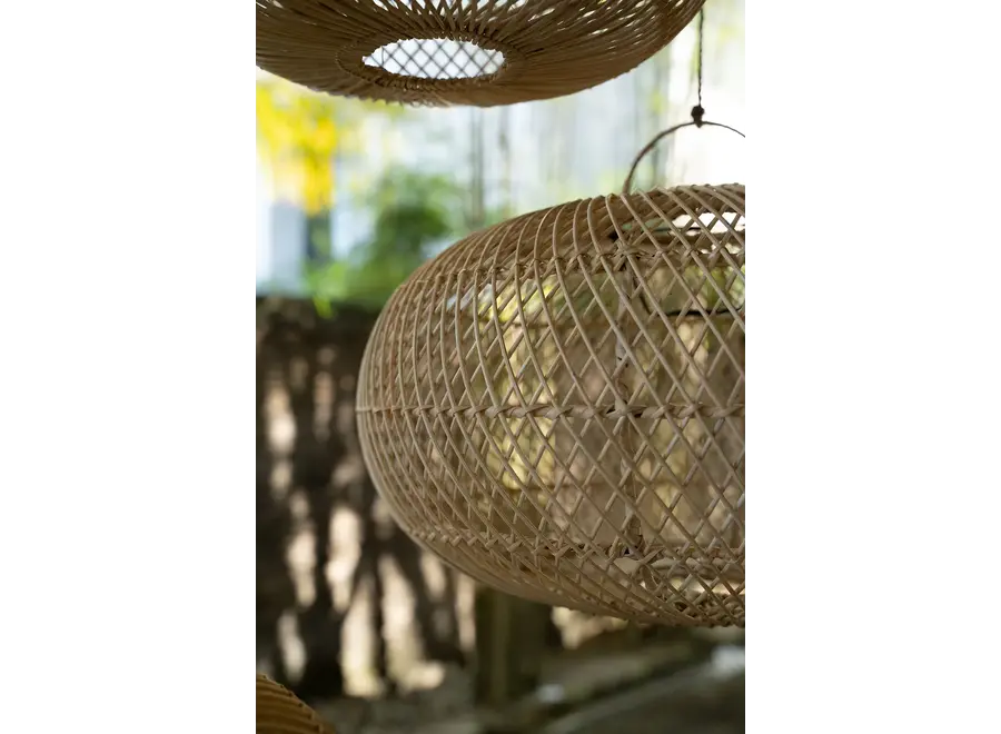 Aranjuez Rattan Radiance Pendant Light - Rattan Sphere Light