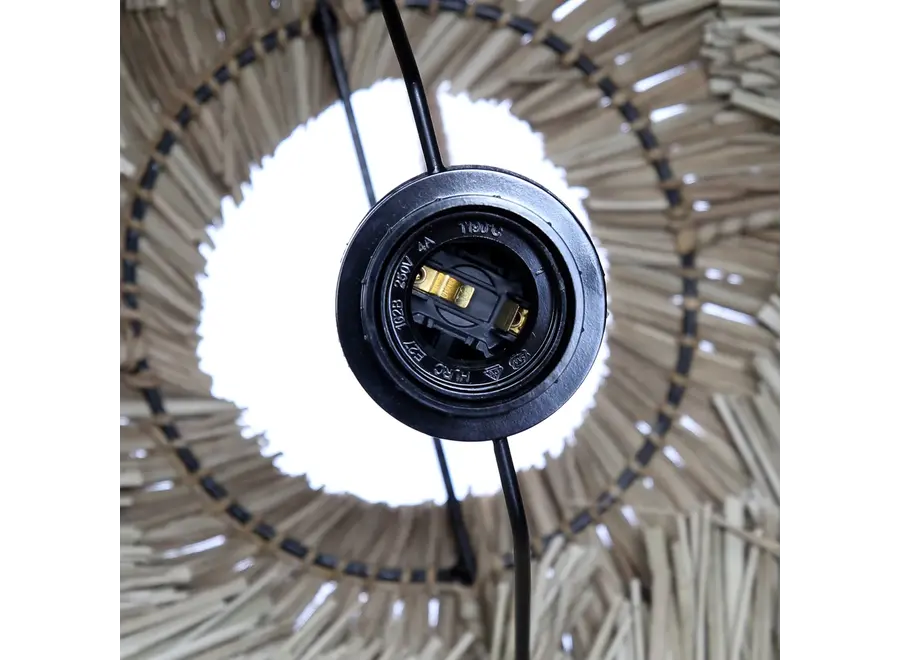 Guadalupe Grass Pendant - Boho Lamp