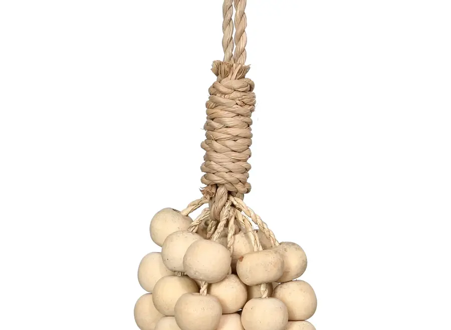 Albufera Exotic Tassel - Wooden Bead Decorator