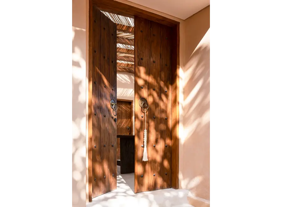 Calpe Bohemian Tassel - Cotton and Wood Decor