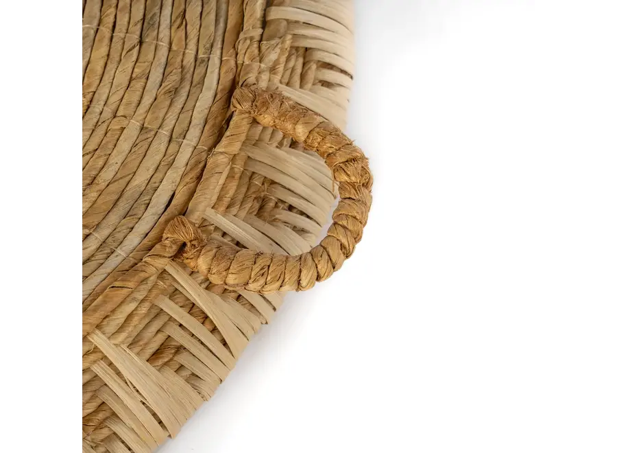 Salamanca Banana Leaf and Rattan Artwork