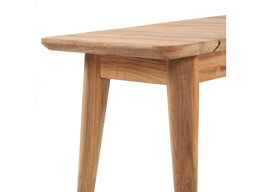 Zahara de la Sierra Panel Bench - Teak Wood Bench