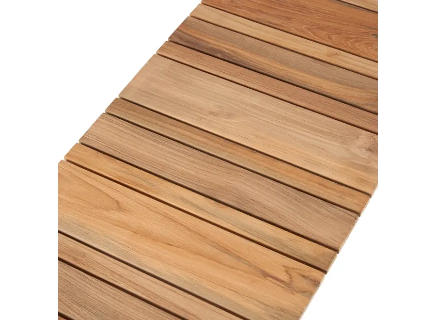 Zahara de la Sierra Panel Bench - Teak Wood Bench