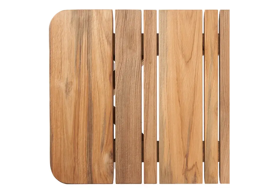 Zahara de la Sierra Panel Bench - Teak Wood Bench