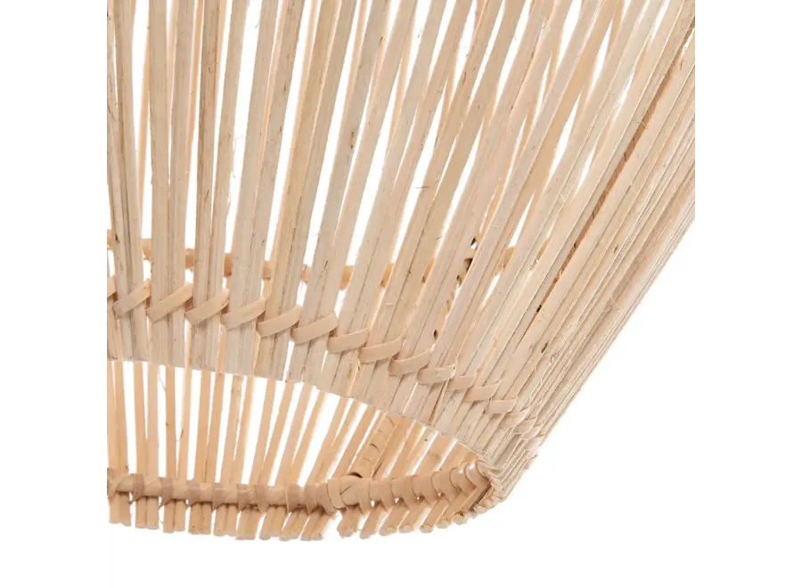 Trujillo Rattan Pendant - Cylinder Lamp