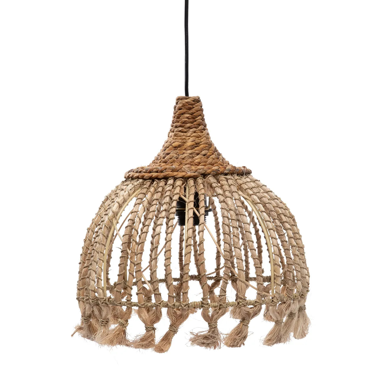 Mojácar Boho Pendant - Abaca Grass Pendant Light