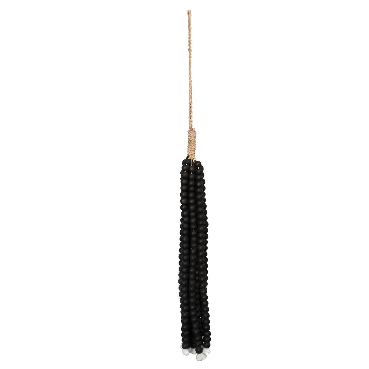 Cabo de Gata Coastal Tassel - Wooden Bead Decor Tassel
