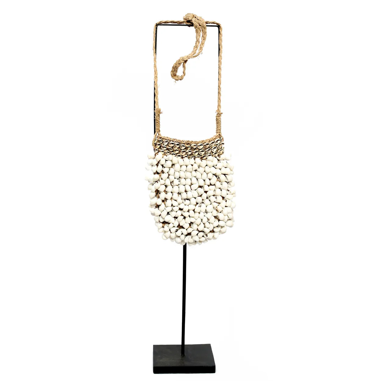 Tabernas Desert Chic Clutch - Shell Purse Stand