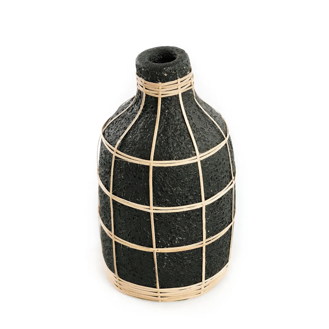 Cieza Vase - curvy Rattan Detailed Bouquet Holder
La Gomera Vase - coastal Rattan Detailed Vase
