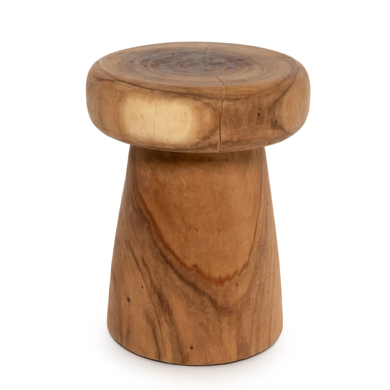 Zahara de la Sierra Charm Stool - Suar Wood Stool
