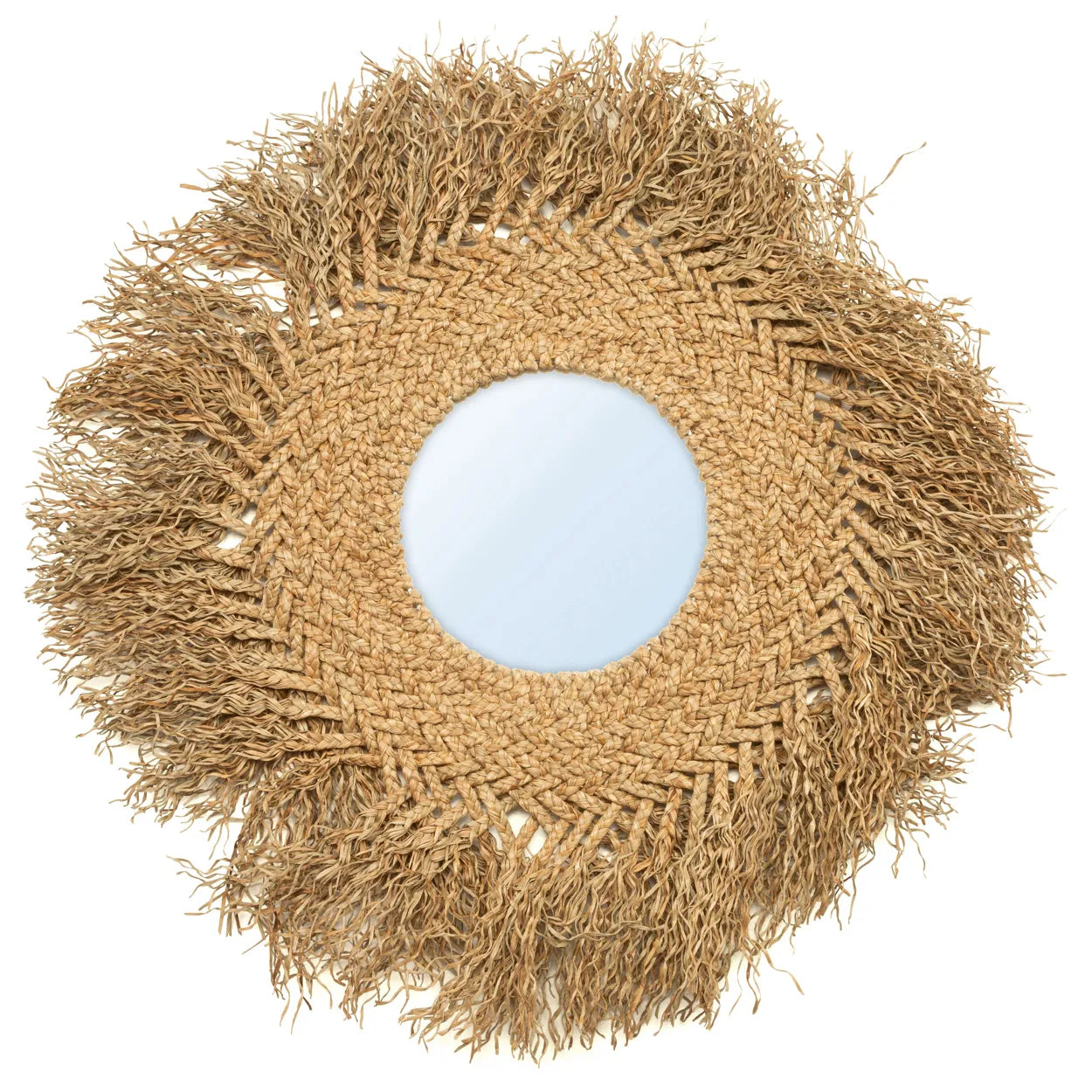 Zahara de la Sierra Rattan Mirror - Coastal Rattan Mirror