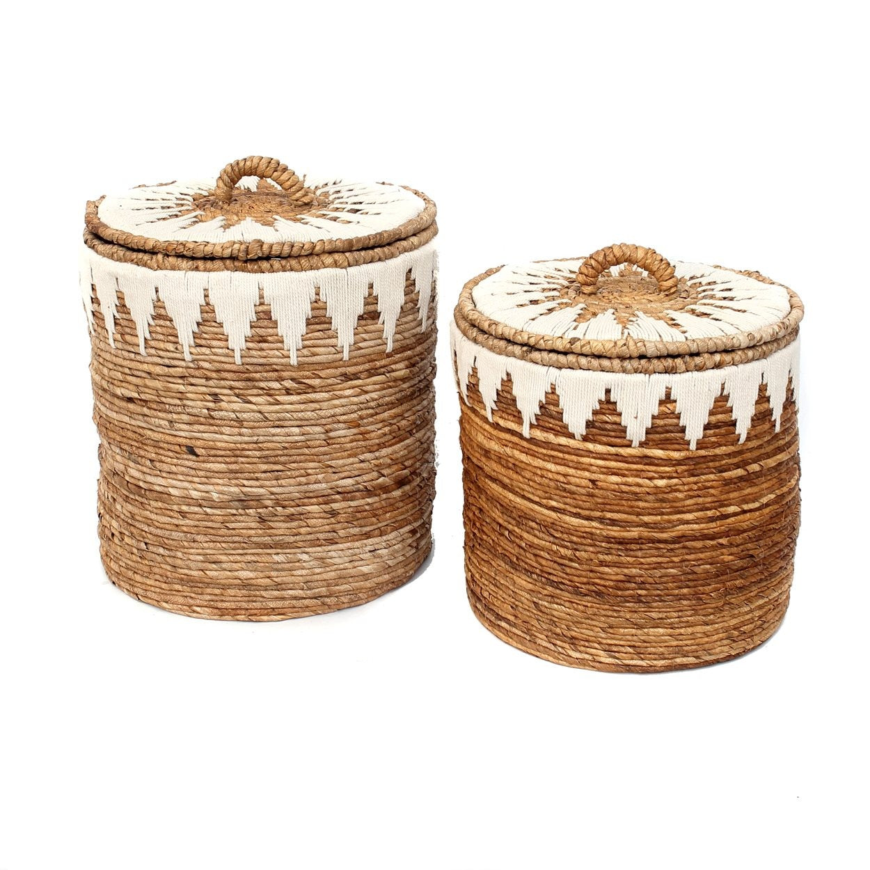 Cabo de Gata Jungle Basket - Banana Leaf Storage Basket